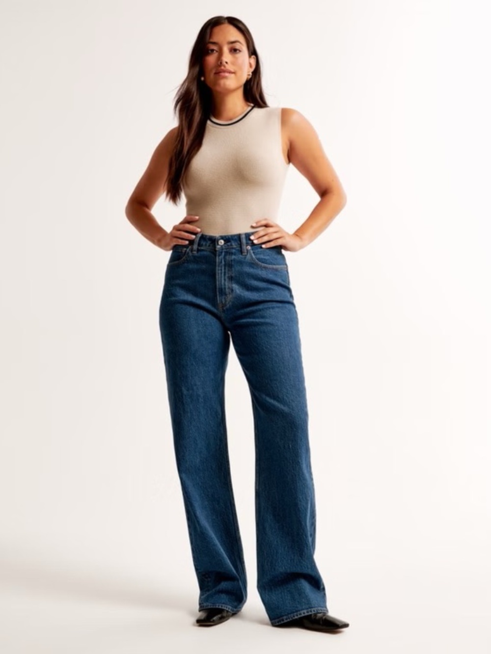 Abercrombie High Rise ’90s Relaxed Jean